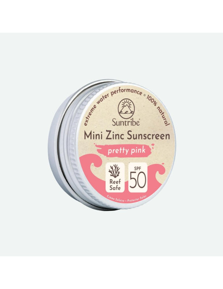 Protector Solar Mineral SPF 50 Tamaño Mini - Rosa