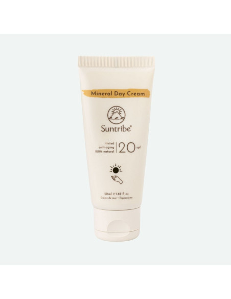 Crema de Día Mineral Ecológica SPF 20 con Tinte – Suntribe
