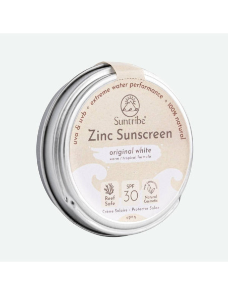 Crema Solar Mineral Ecológica en Lata SPF 30 (Blanco)