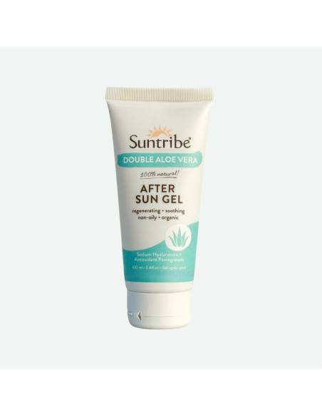 After Sun en Gel Ecológico con Doble Aloe Vera