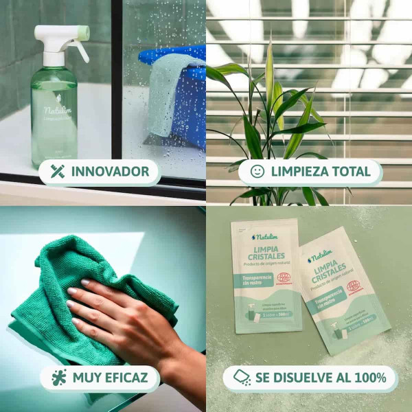 Limpiacristales en Polvo de Natulim