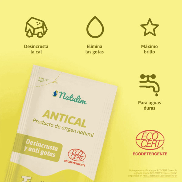 Limpiador en Polvo Antical de Natulim
