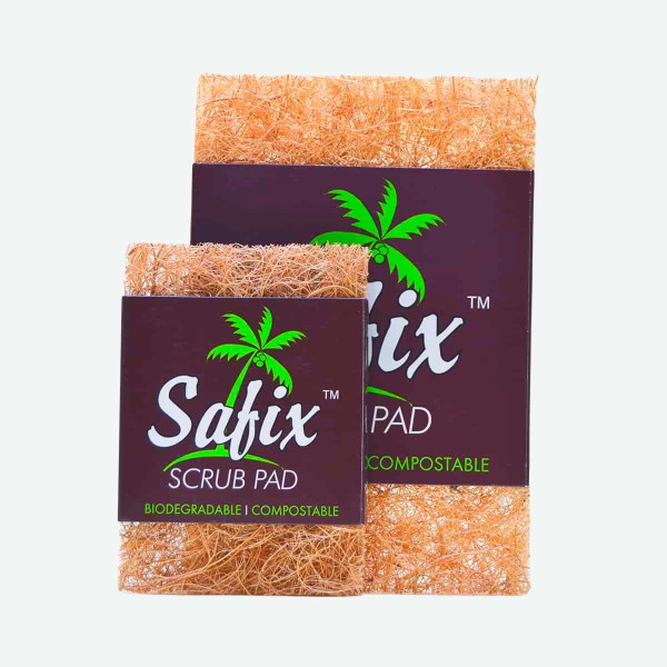 Estropajo de Coco pequeño para fregar platos - Safix
