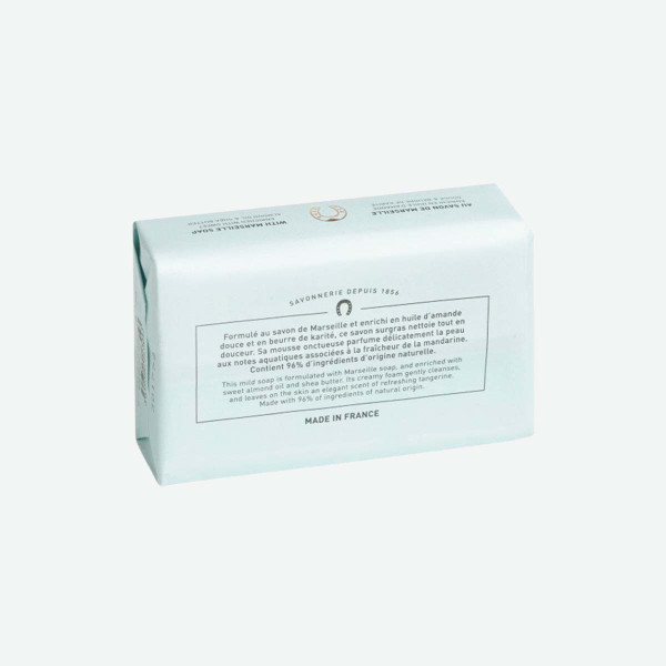 Pastilla de Jabón de Marsella con perfume Aqua Mandarina