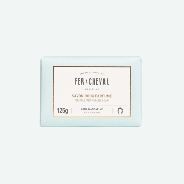 Pastilla de Jabón de Marsella con perfume Aqua Mandarina