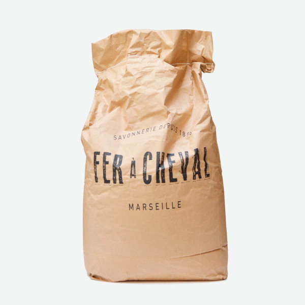 Copos de Jabón de Marsella en saco de 15 KG