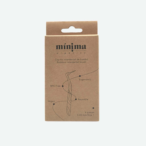 Cepillo Interdental de Bambú - Pack de 6 unidades
