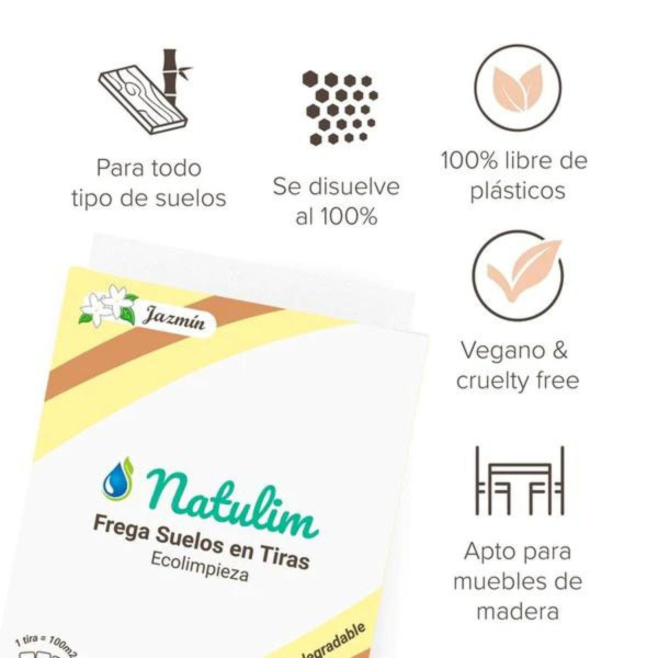 Friegasuelos en Tiras Biodegradables