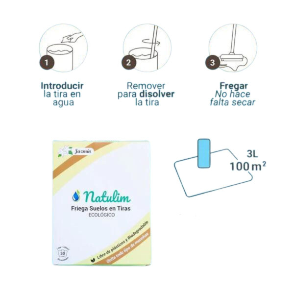 Friegasuelos en Tiras Biodegradables