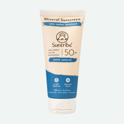 Crema Solar Mineral SPF 50 – Suntribe | Especial Deporte