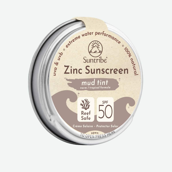 Crema Solar Mineral Ecológica en Lata SPF 50 (Marrón)