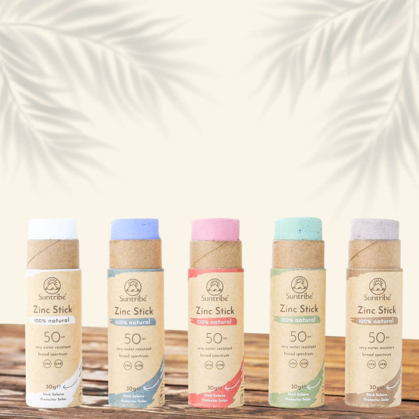 Protector Solar Mineral en Barra SPF 50 – 5 Colores