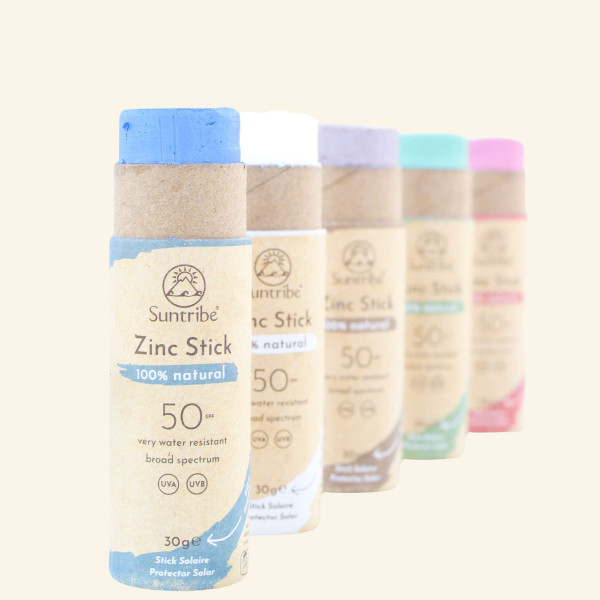 Protector Solar Mineral en Barra SPF 50 – 5 Colores