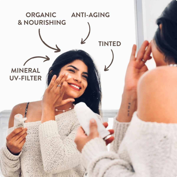 Crema de Día Mineral Ecológica SPF 20 con Tinte – Suntribe