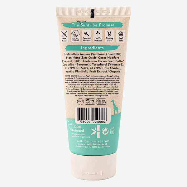 Crema Solar Mineral SPF 30 – Suntribe | Uso Diario