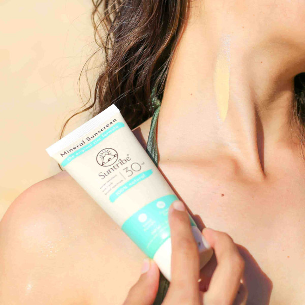 Crema Solar Mineral SPF 30 – Suntribe | Uso Diario