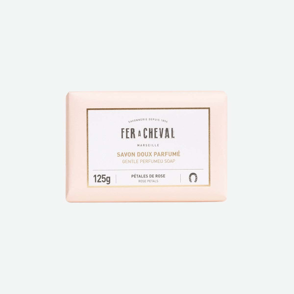 Jabón de Marsella con perfume – Pétalos de Rosa