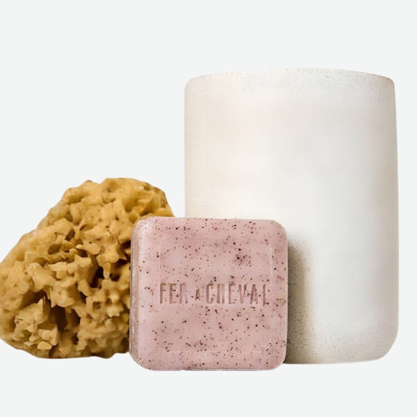 Gel de Ducha Sólido Suave para Cara y Cuerpo