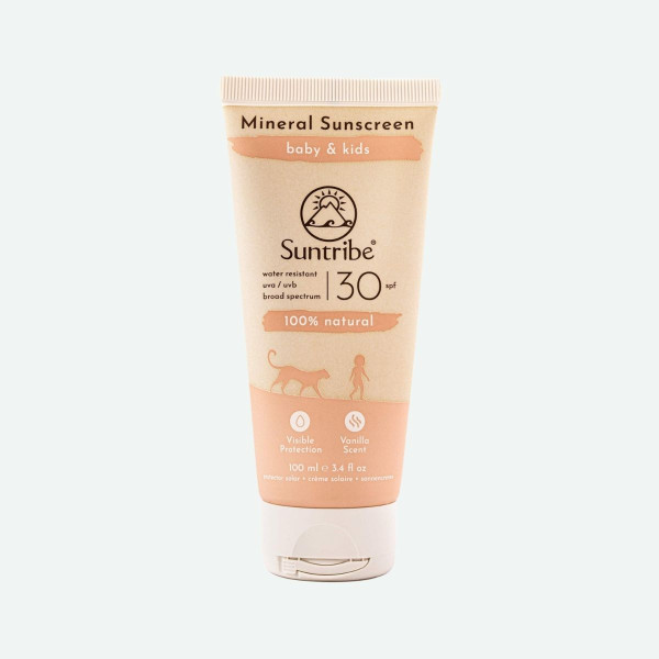 Crema Solar Mineral para Niños SPF 30 – Suntribe