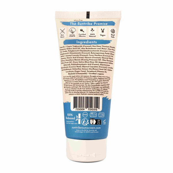 Crema Solar Mineral SPF 50 – Suntribe | Especial Deporte