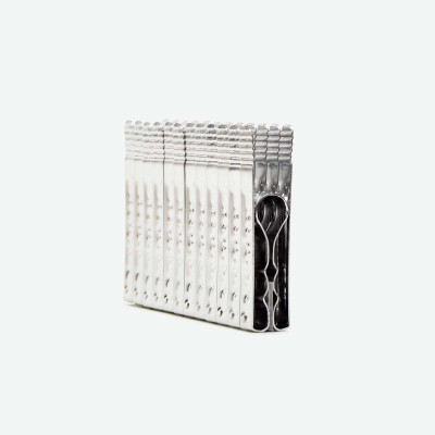 Pinzas de acero inoxidable pack de 12