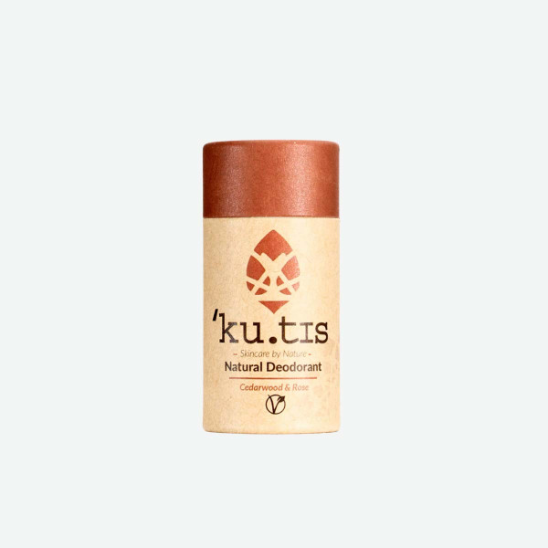 Déodorant Solide Vegan en stick Cèdre et Rose