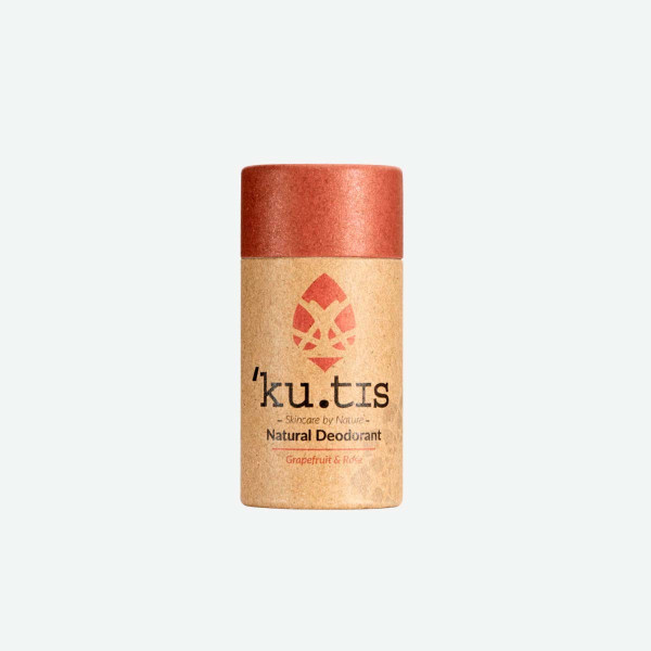 Déodorant solide Pamplemousse et Rose - Kutis Skincare